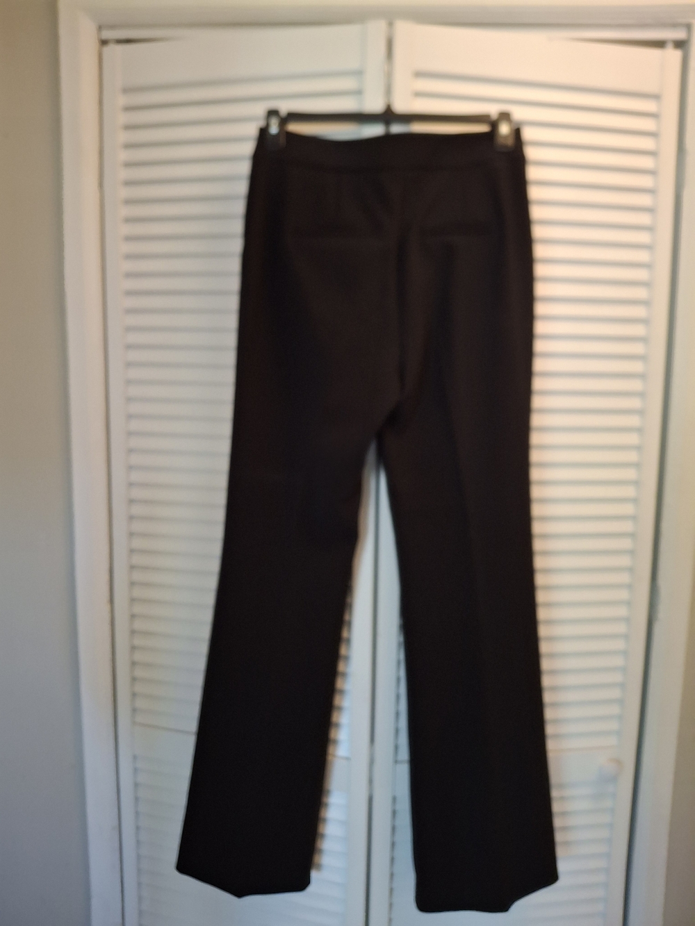 Veronica Beard Black Tailored Straight-Leg Trousers